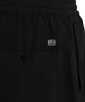 Pantaloni cargo con patch logo #nero