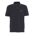 Polo in stretch piquet #blu