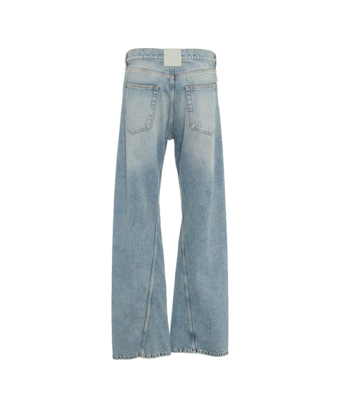 Loose fit jeans #blu