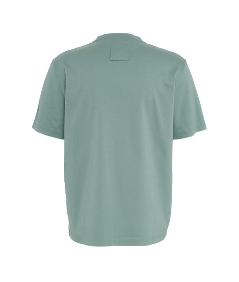 T-Shirt con dettagli logo #verde