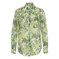 Camicia con motivo floreale #verde