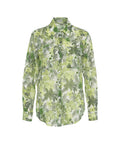 Camicia con motivo floreale #verde