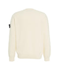 Maglione con logo staccabile #beige