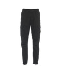 Pantaloni cargo con dettaglio logo #nero