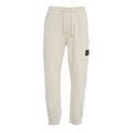 Pantaloni da jogging con dettagli logo #beige