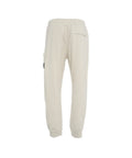 Pantaloni da jogging con dettagli logo #beige