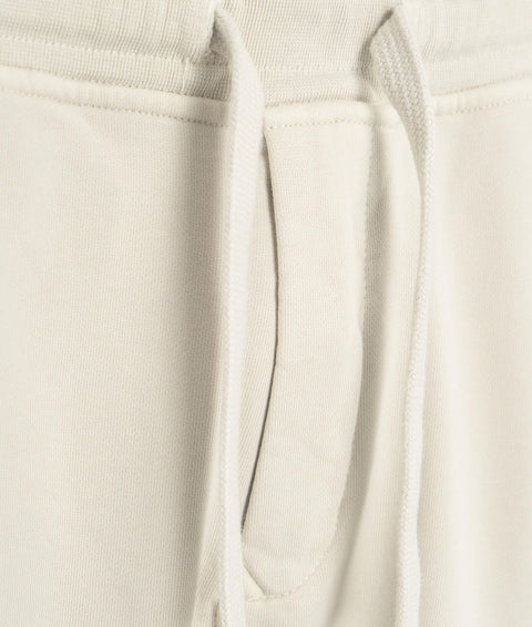 Pantaloni da jogging con dettagli logo #beige