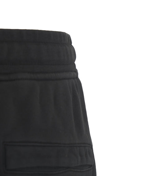 Pantaloncini in cotone #nero