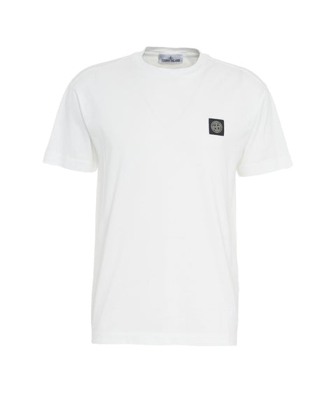 T-shirt con logo #bianco