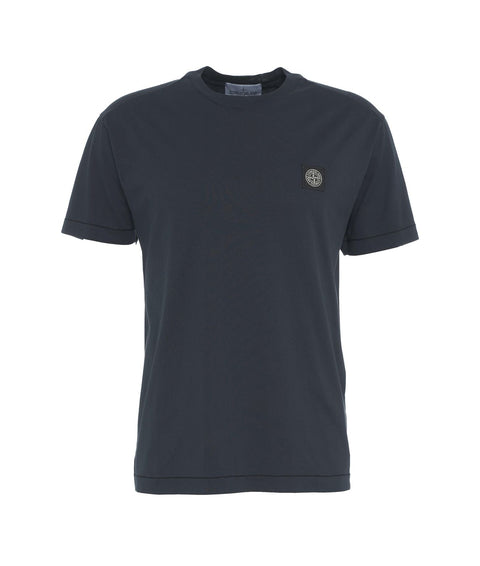 T-shirt con logo #blu