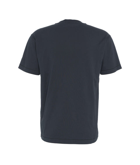 T-shirt con logo #blu