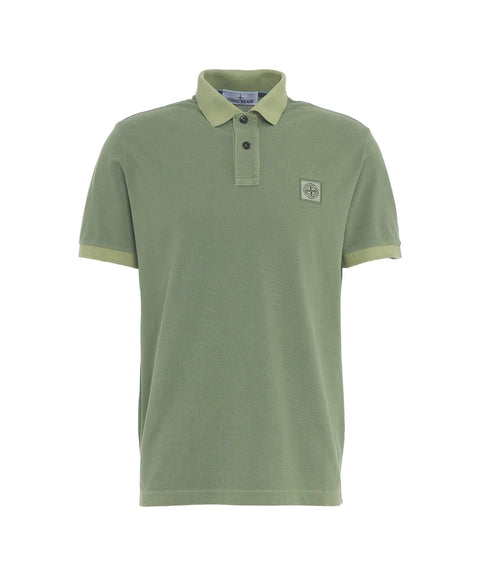 Polo con logo #verde