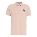 Polo con dettaglio logo #rosa