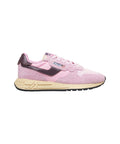 Sneakers in pelle scamosciata 'Reelwind Low' #rosa