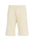 Pantaloncini in jersey con logo #beige