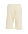 Pantaloncini in jersey con logo #beige