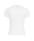 T-shirt a coste #bianco