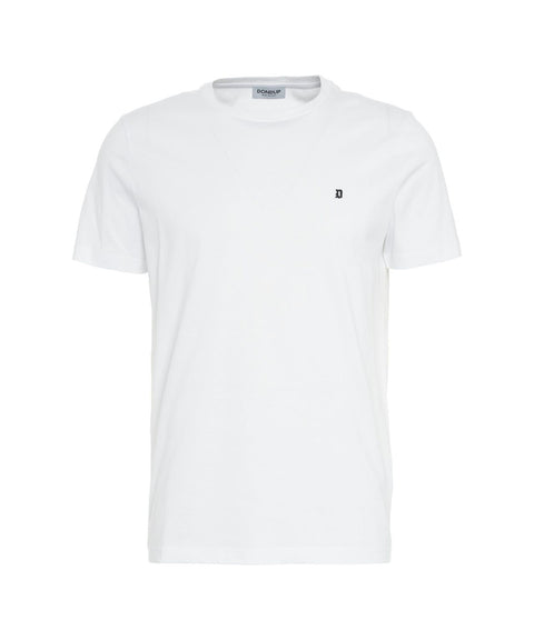 T-shirt con logo #bianco