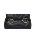 Pochette con dettaglio logo #nero