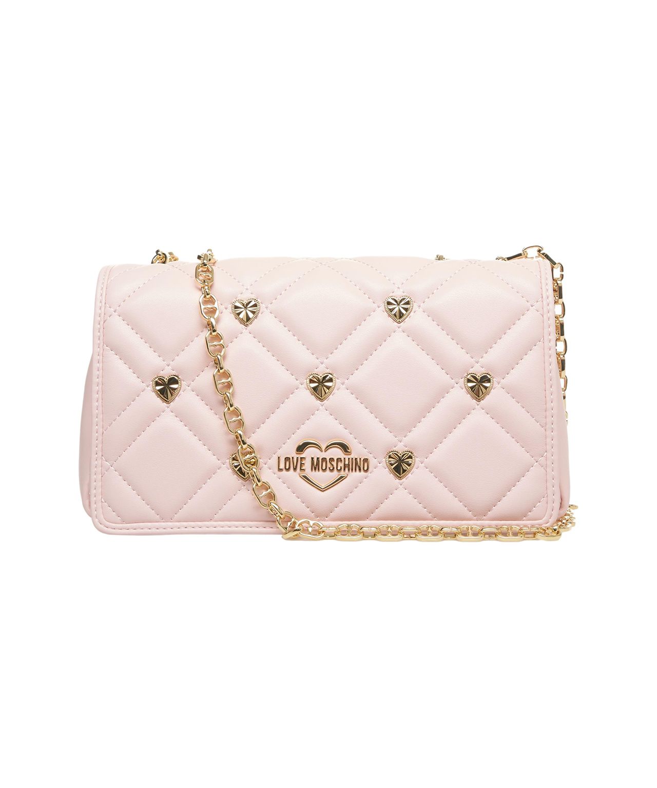 Moschino rose gold bag online