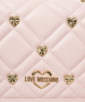 Borsa a spalla con borchie #rosa