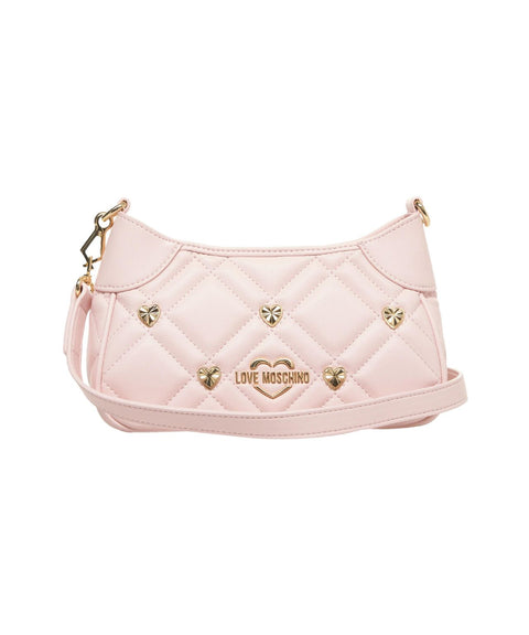 Mini borsa a spalla con logo #rosa