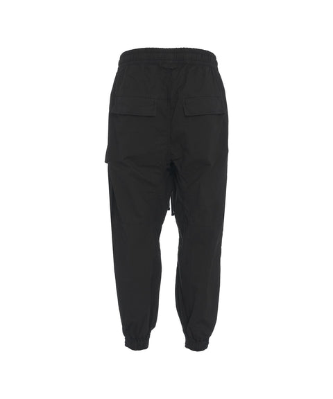 Pantaloni cargo con cavallo basso #nero