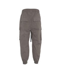 Pantaloni cargo con cavallo basso #grigio