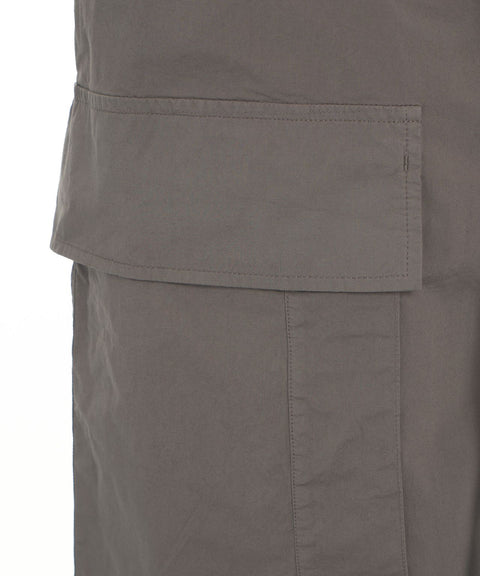 Pantaloni cargo con cavallo basso #grigio