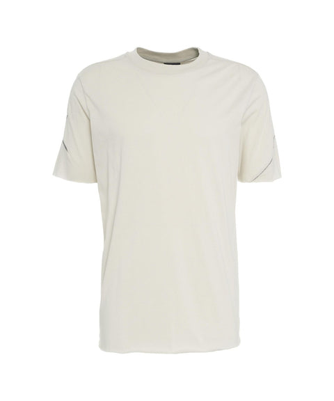 T-shirt con dettagli di cucitura #grigio