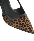 Mid slings animalier 'Alora' #nero