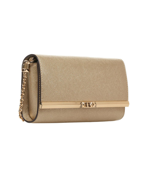 Pochette metallizzata 'Mona' #oro