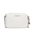 Borsa a tracolla in pelle 'Ginny' #bianco