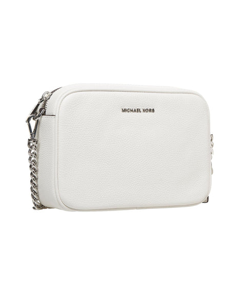 Borsa a tracolla in pelle 'Ginny' #bianco