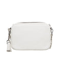 Borsa a tracolla in pelle 'Ginny' #bianco