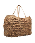 Shopper in rafia 'Marcella #beige