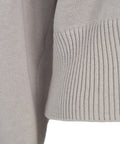 Maglione cropped #grigio