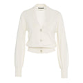 Cardigan 'Jes' #bianco