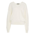 Maglione con scollatura a V #bianco