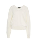 Maglione con scollatura a V #bianco