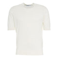 T-shirt a maglia #bianco