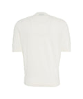 T-shirt a maglia #bianco