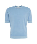 T-shirt a maglia #blu