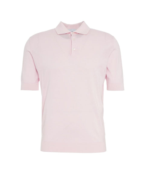 Polo in cotone #rosa