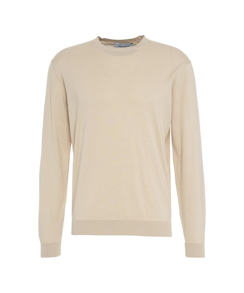 Maglione a maglia #beige