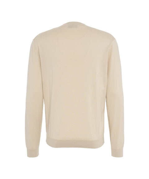 Maglione a maglia #beige