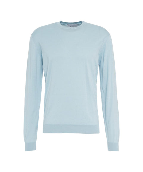 Maglione a maglia #blu