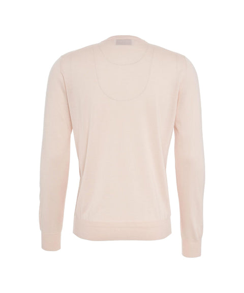 Maglione in cotone fine #rosa