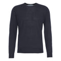 Maglione in cotone fine #blu