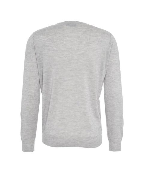 Maglione in cotone fine #grigio